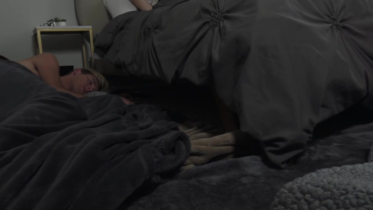 8teenBoy Trevor Harris fucks Dustin Cook RAW at a sleepover