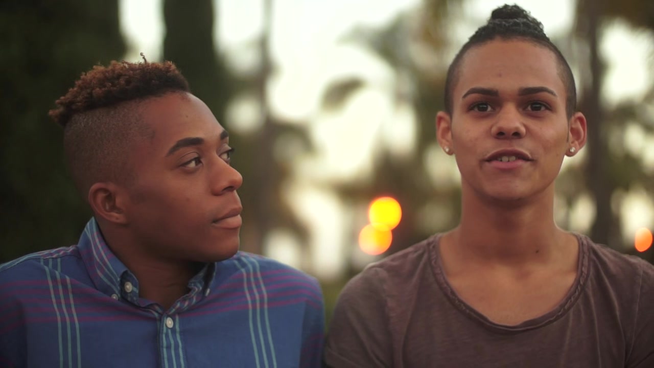 Toned twink Marcell Tykes takes hung boyfriend Adrian Kelley bareback