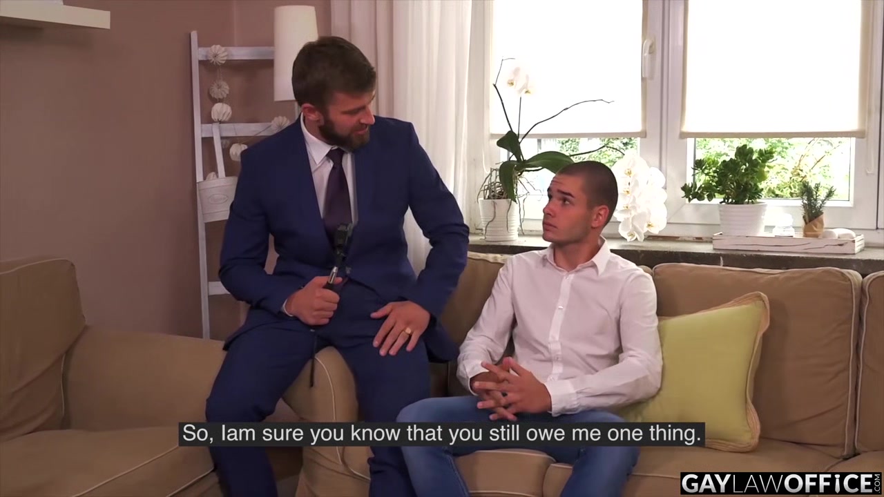 GAYLAWOFFICE Turned Gay Steven Gowler Cums Back To Bareback