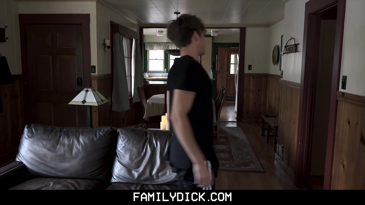 FamilyDick - Stepdad And Step Grandpa Spitroast A Horny Twink