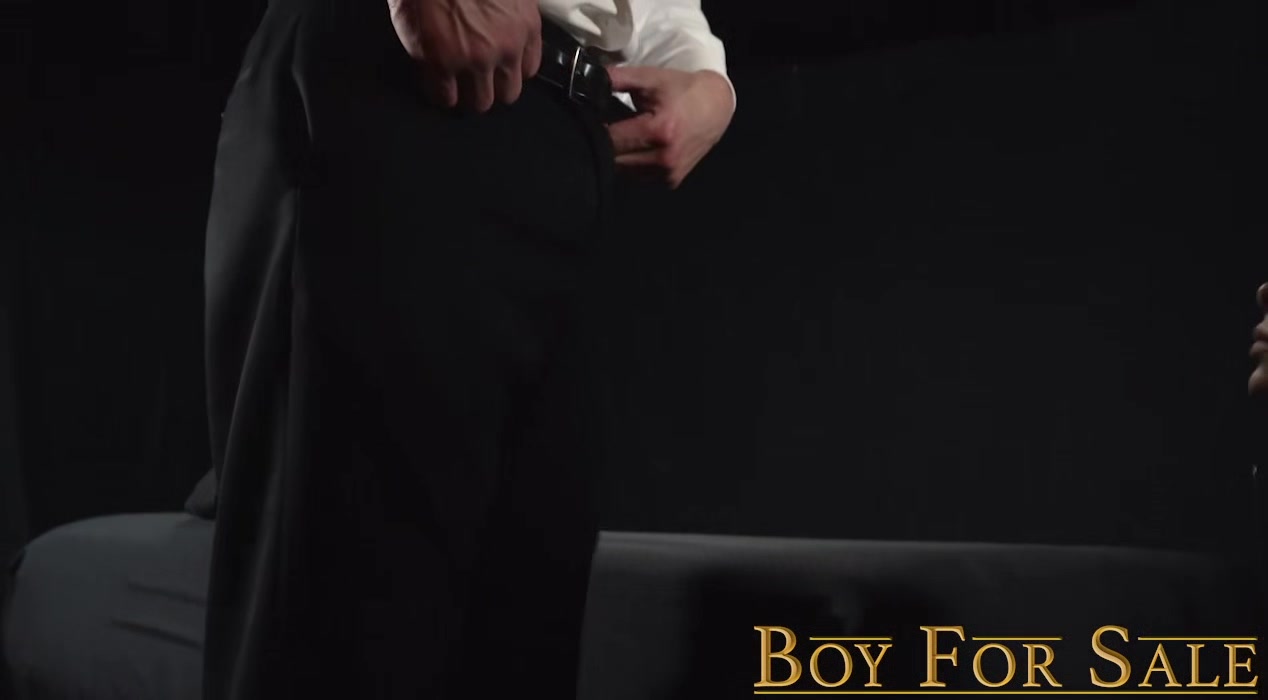 BoyForSale - Young caged slave fucked hard and dominated by hot Dom Step daddy