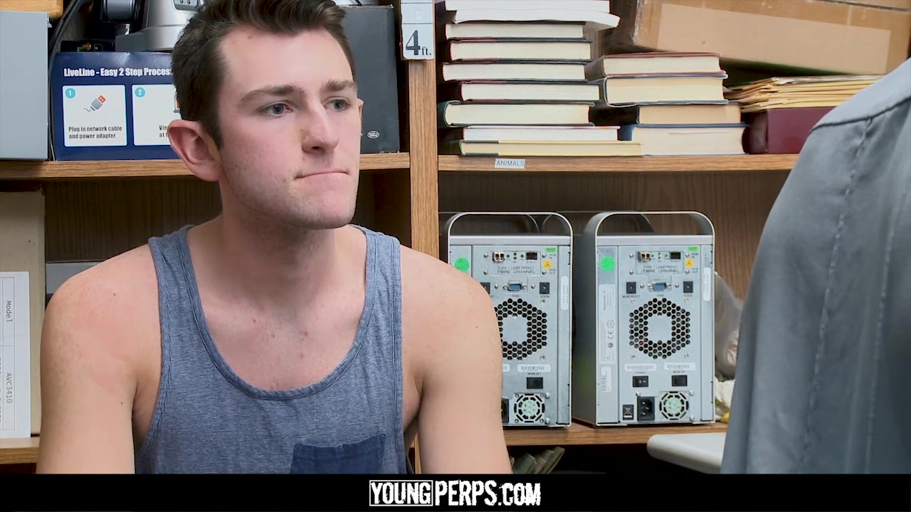 YoungPerps - Handsome Boy Fucked By A Pervy Loss Prevention Officer