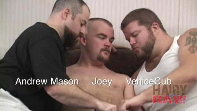 Venice Cub, Andrew Mason and Joey - HairyandRaw
