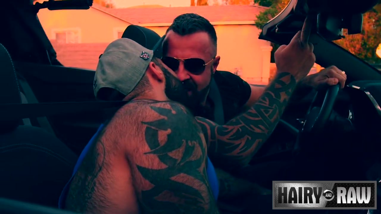 Marc Angelo and Atlas Grant - Order and Drive - HairyandRaw