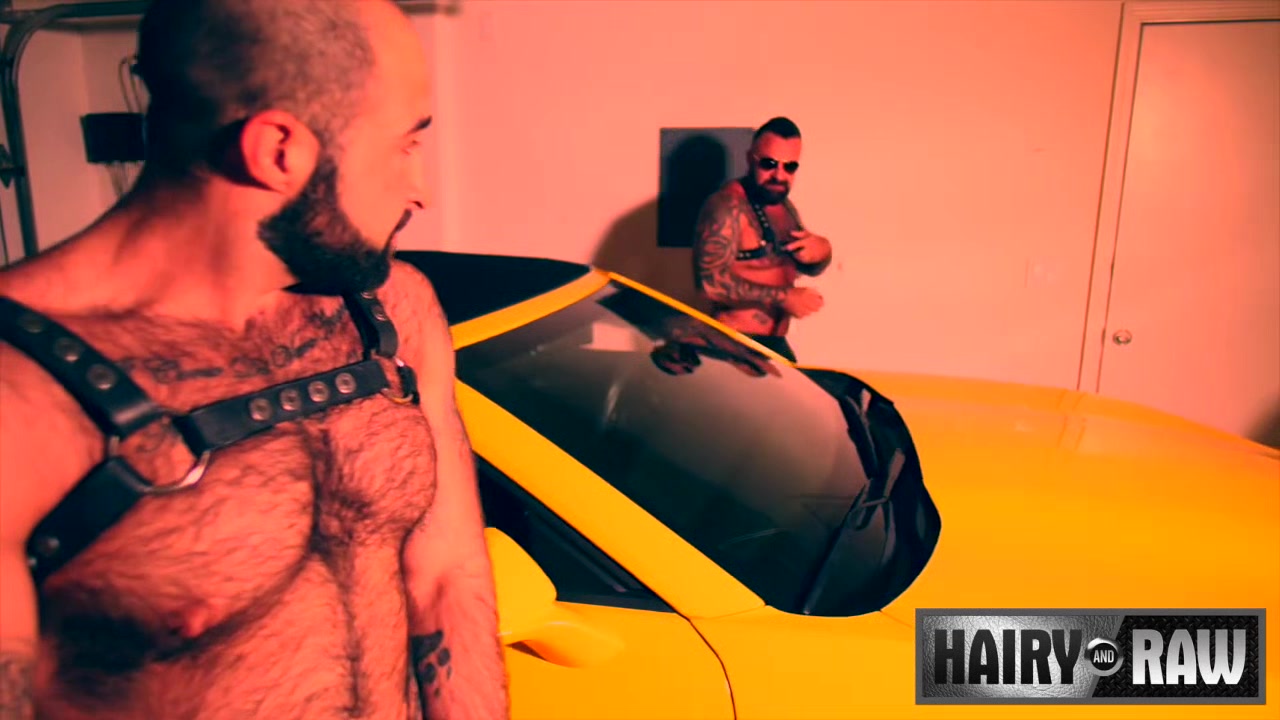 Marc Angelo and Atlas Grant - Order and Drive - HairyandRaw