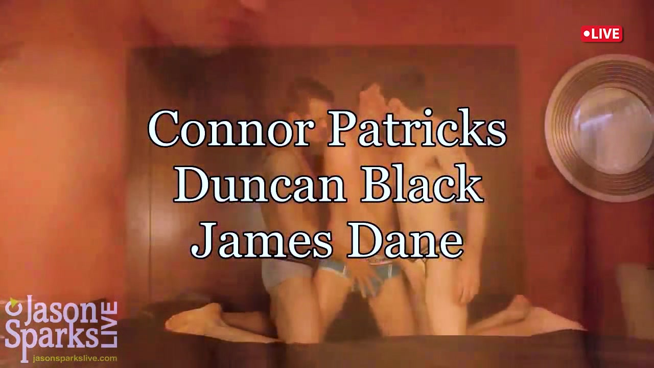 Connor Patricks, Duncan Black, and James Dane