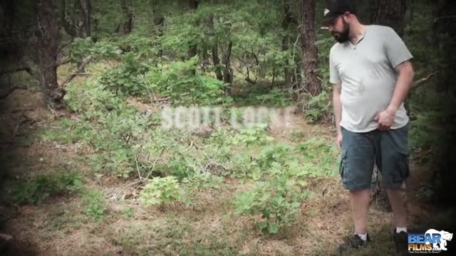 Marc Angelo and Scott Locke - Outdoor Handjob - BearFilms