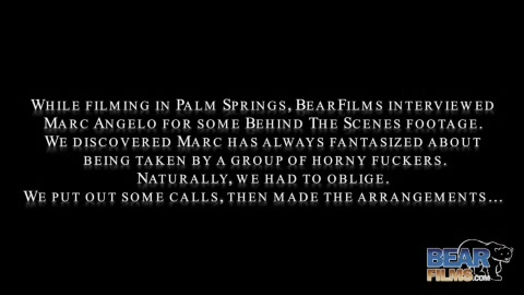 Marc Angelo Fantasy Fourway - BearFilms