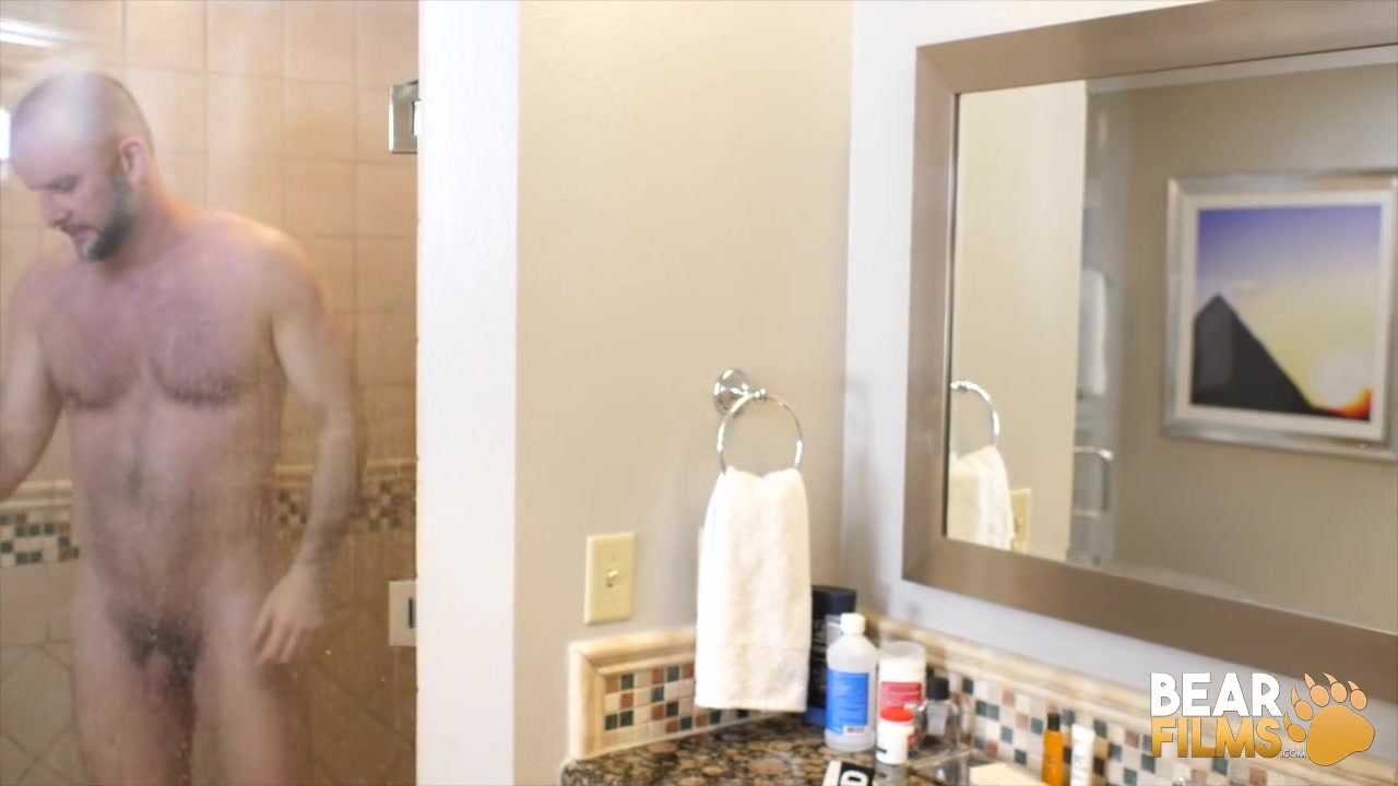 Steve Sommers and Adam James - Morning Shower - BearFilms