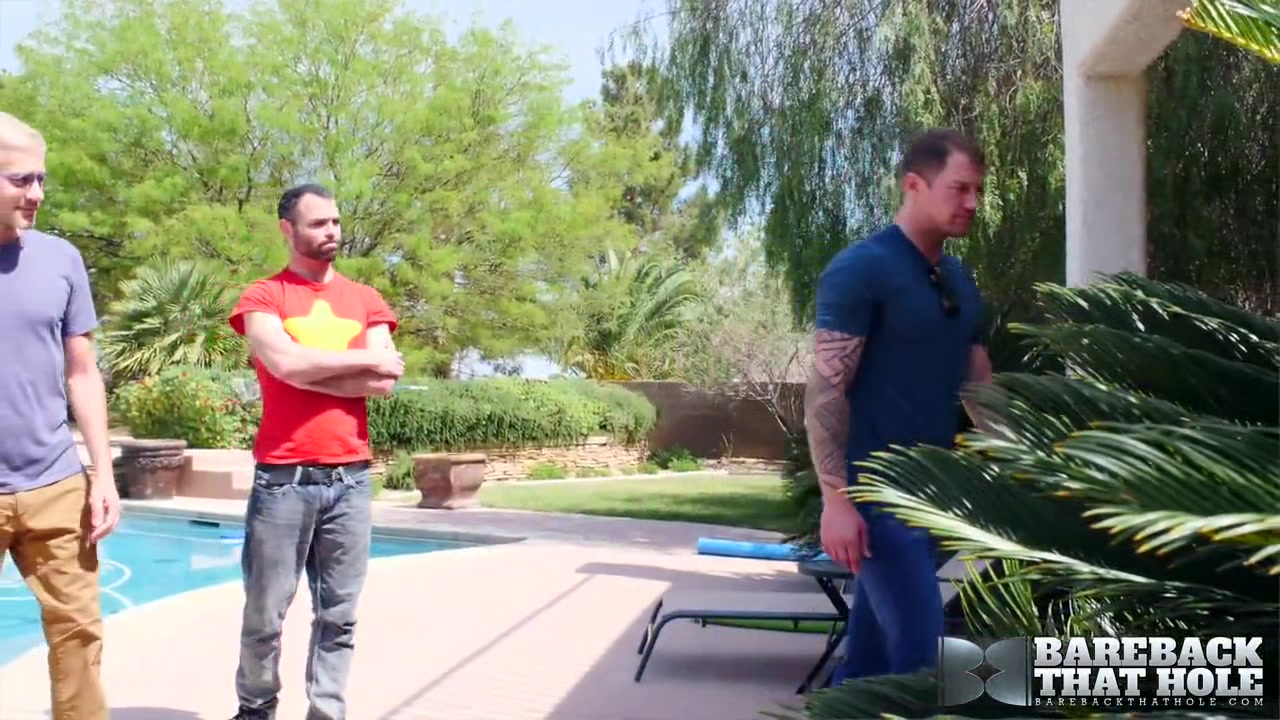 Sherman Maus and Dusty Williams - Bidding War - BarebackThatHole