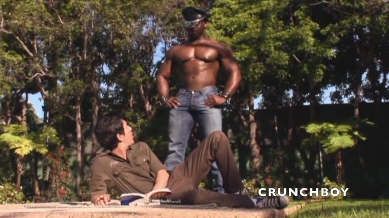 Latino fucked by top ebony muscle dominant - CrunchBoy