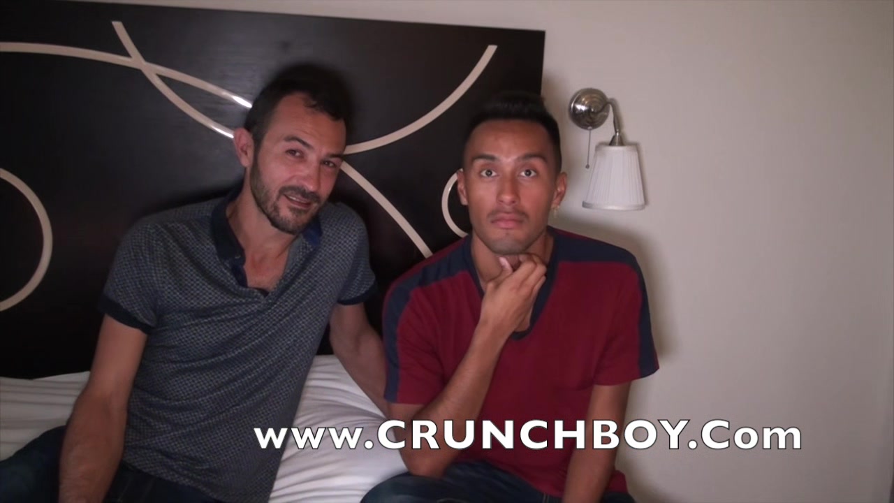 twink latino fucked by Step daddy for a casting porno crunchboy for a gay porn amateur clip CRUNCHBOY from france