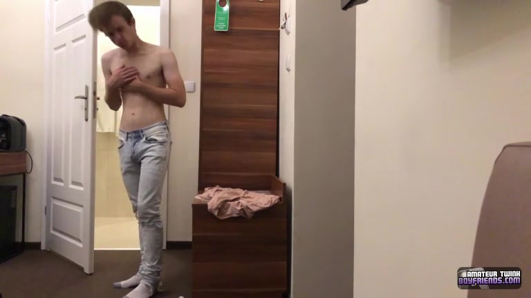Hotel Room Cock Stroking - David Swanson