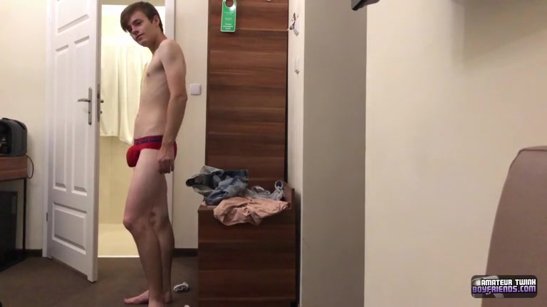 Hotel Room Cock Stroking - David Swanson