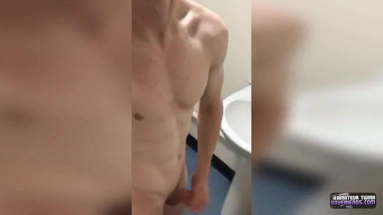 Restroom Boner Stroking - Alexander Light