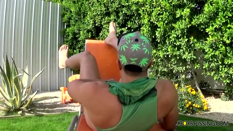 PIssing In The Sun With Mason - Mason Lear