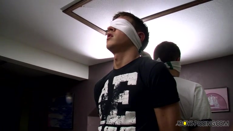 Blindfolded-Made To Piss & Fuck! - Bryce, Ryan, Ashton & Chris