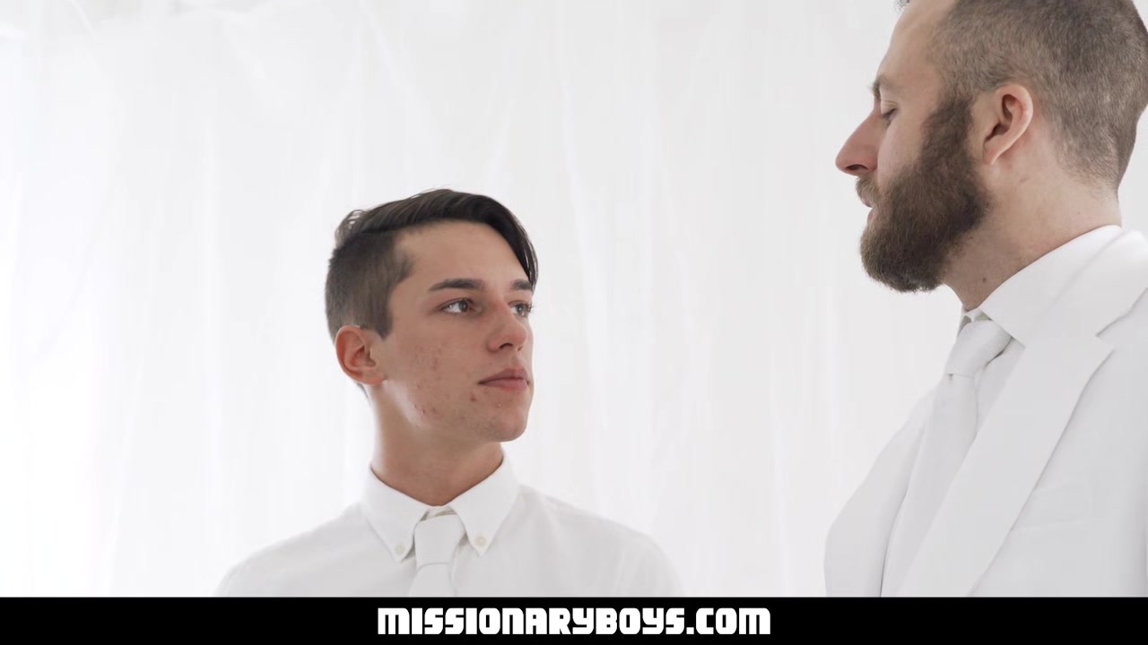 MormonBoyz - Handsome Missionary Boy Cums In A Priest’s Mouth