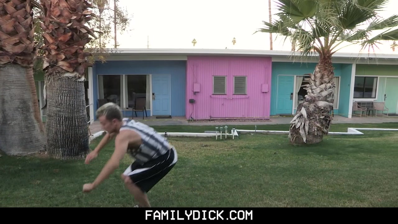 FamilyDick - Younger Stepbrother Gets His Asshole Reamed By Muscular Older Bro