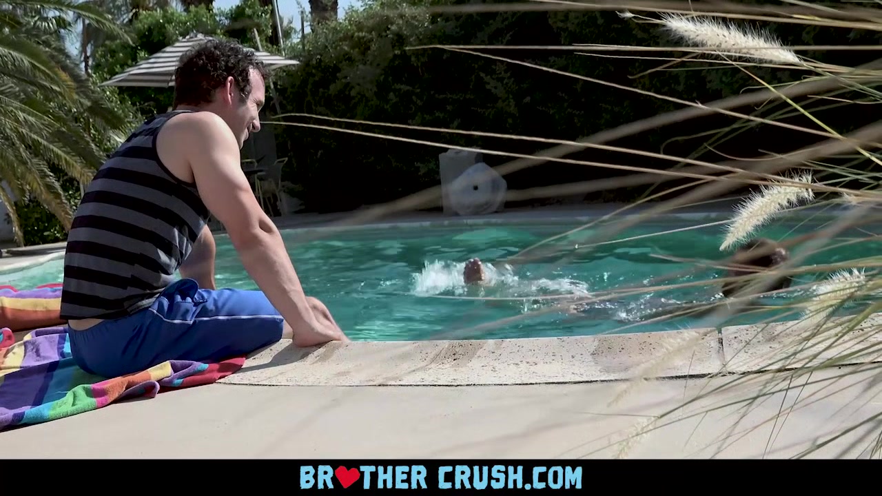 BrotherCrush - Older Stepbrother And Friend Fuck A Hot Twink On A Massage Table