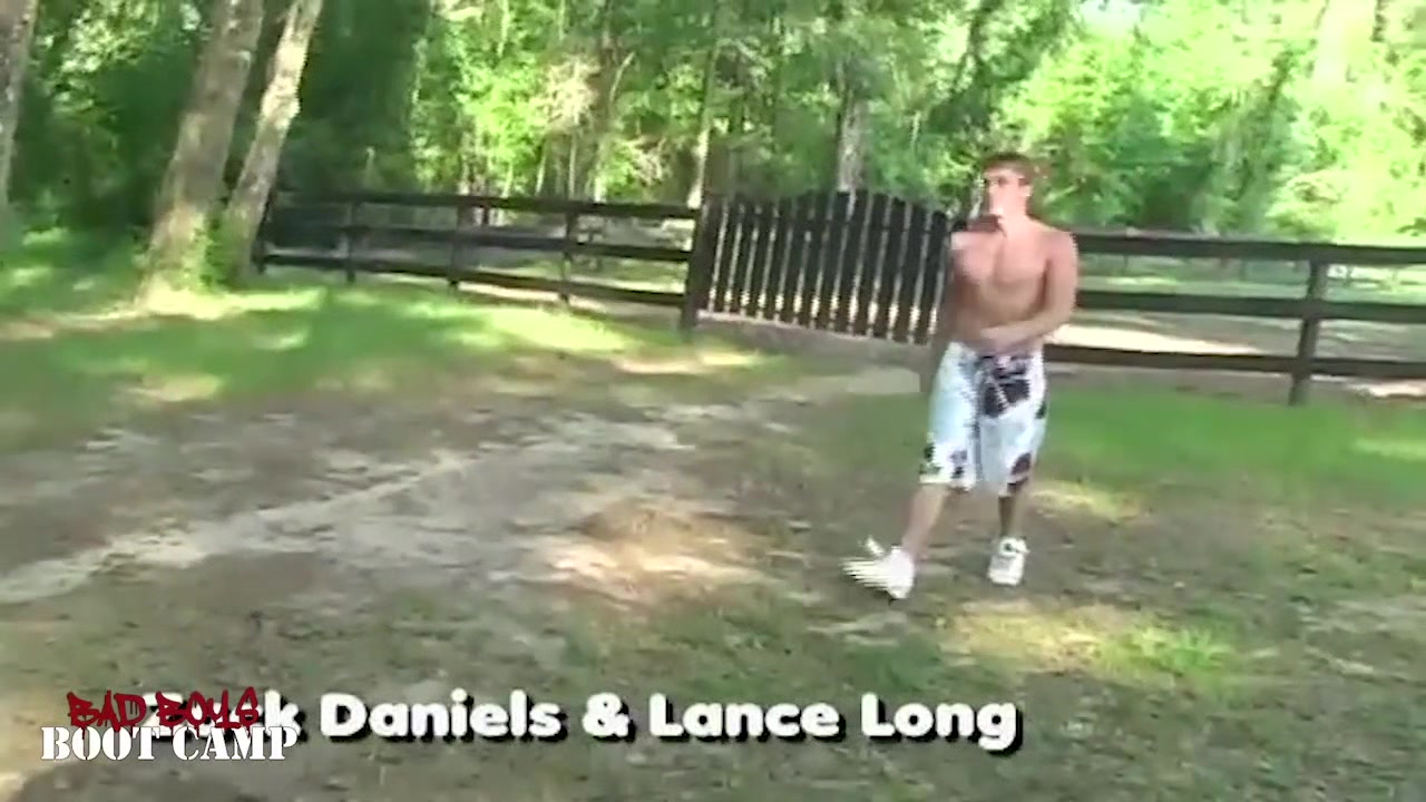 BadBoysBootCamp - Young jock fucks young muscle stud outdoors