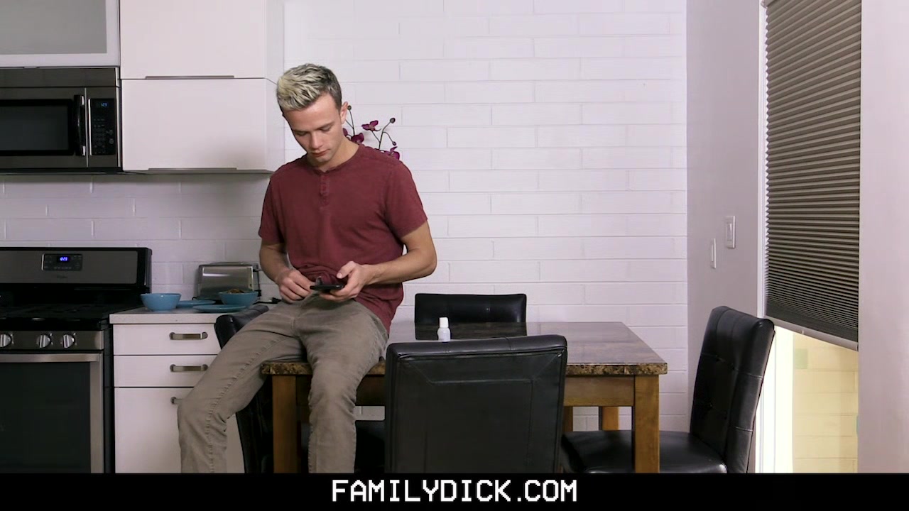 FamilyDick - Horny Boy Gets Fucked By StepDad After Caught Jerking Off