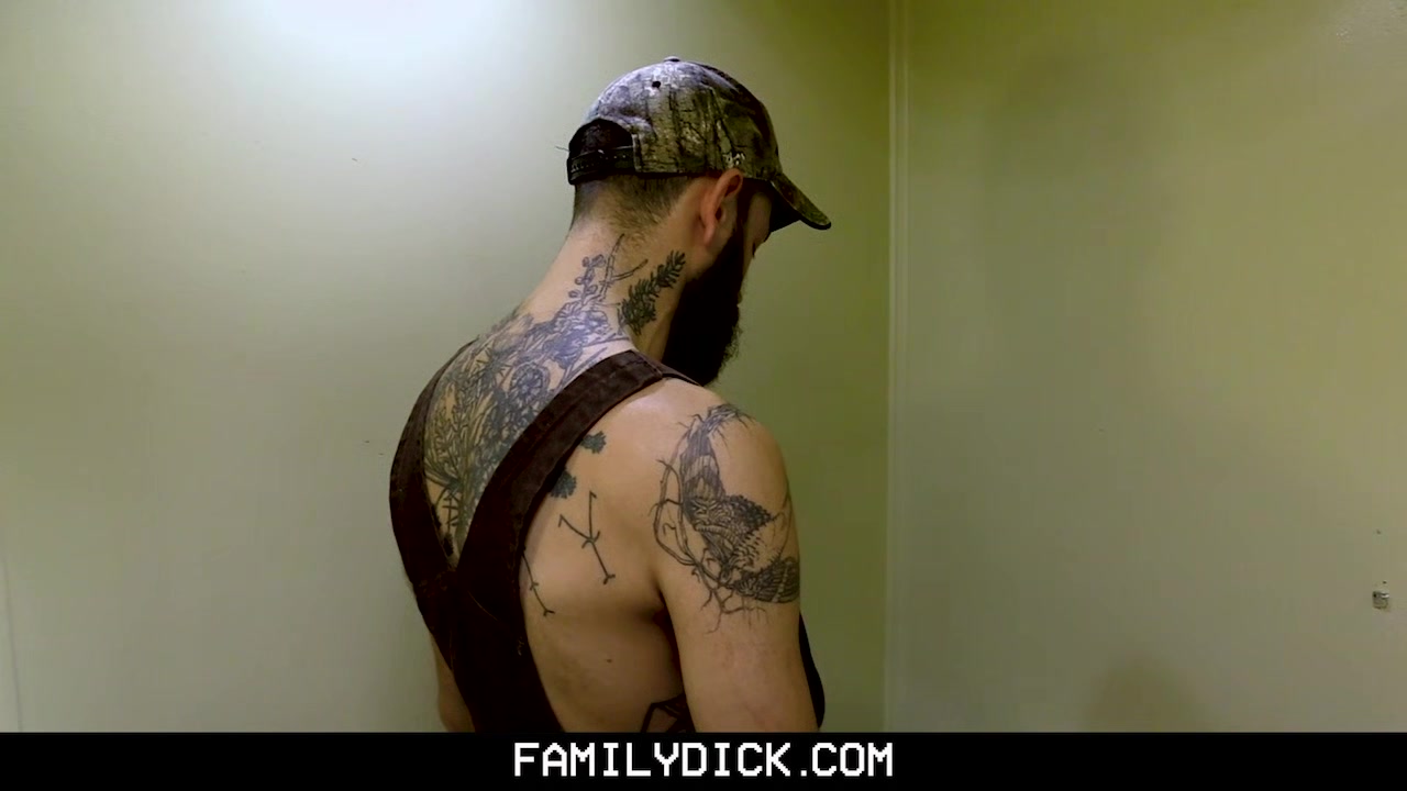 FamilyDick - Trailer Park Stepdaddy Fucks His Boy After Catching Him Smoking