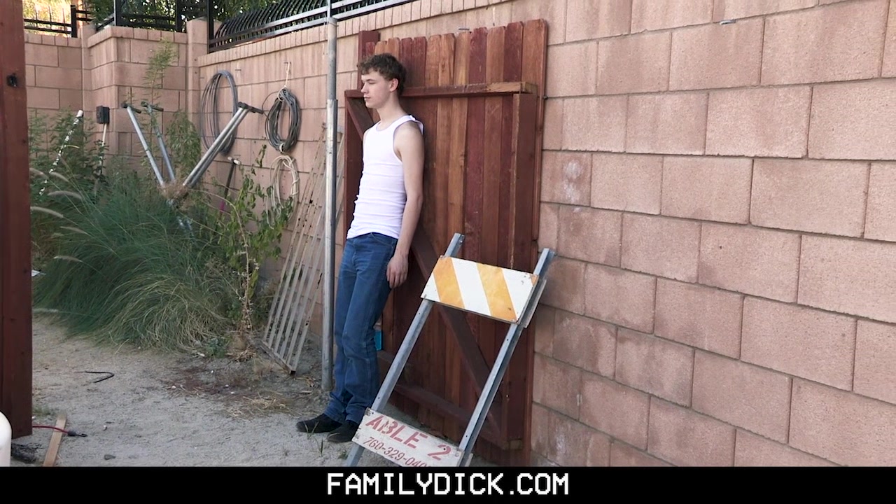 FamilyDick - Trailer Park Stepdaddy Fucks His Boy After Catching Him Smoking