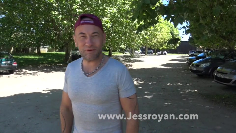 straight fucked bareback in the stteet by jess royn