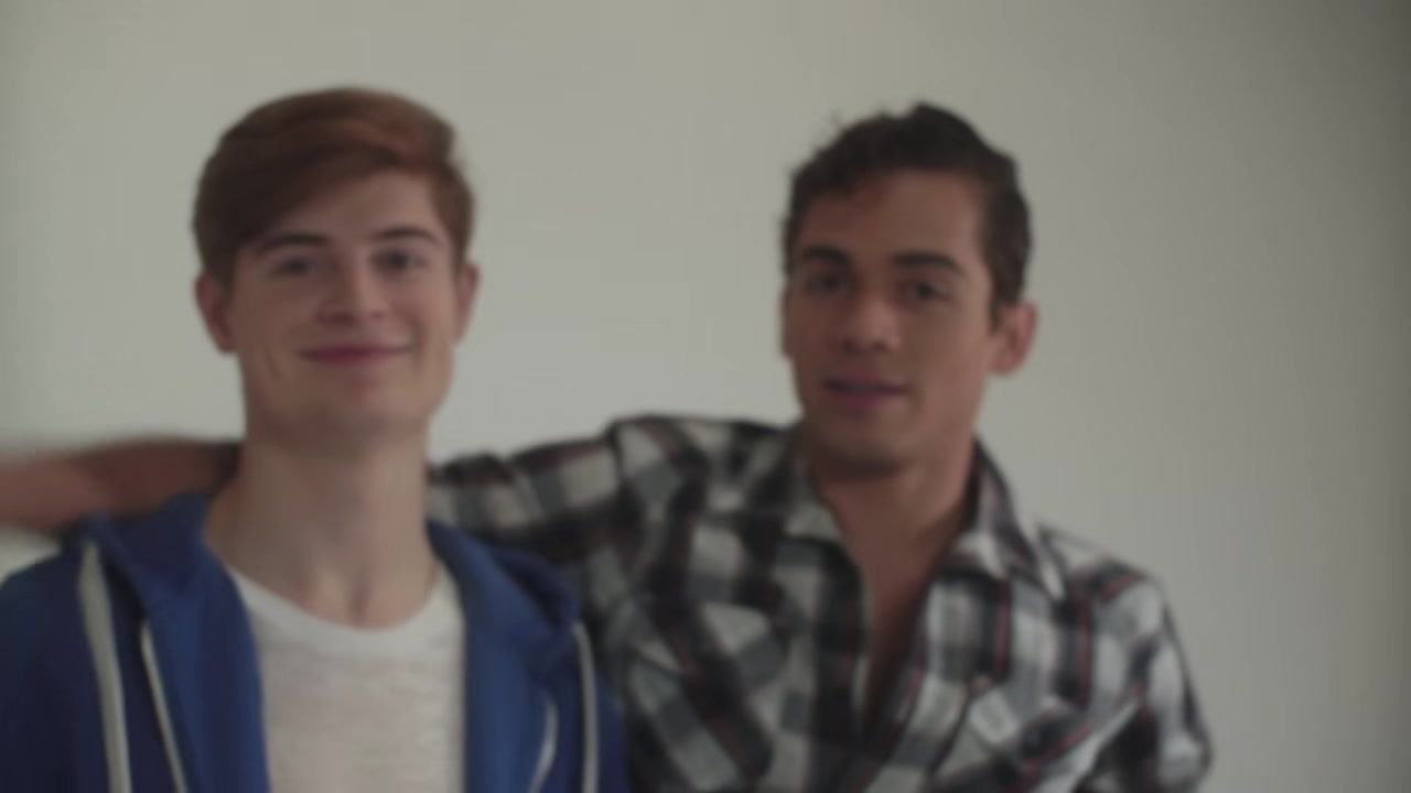 Latin hunk Ashton Summers tops redhead twink Travis Berkley bareback