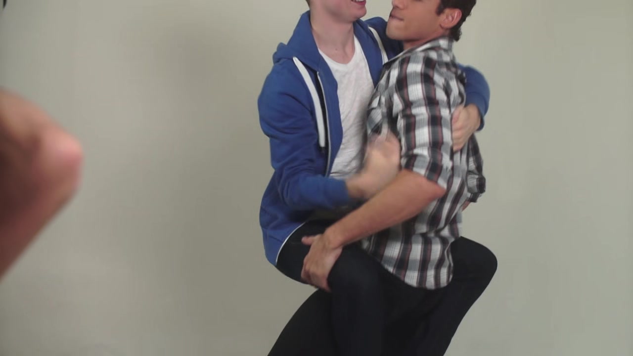 Latin hunk Ashton Summers tops redhead twink Travis Berkley bareback