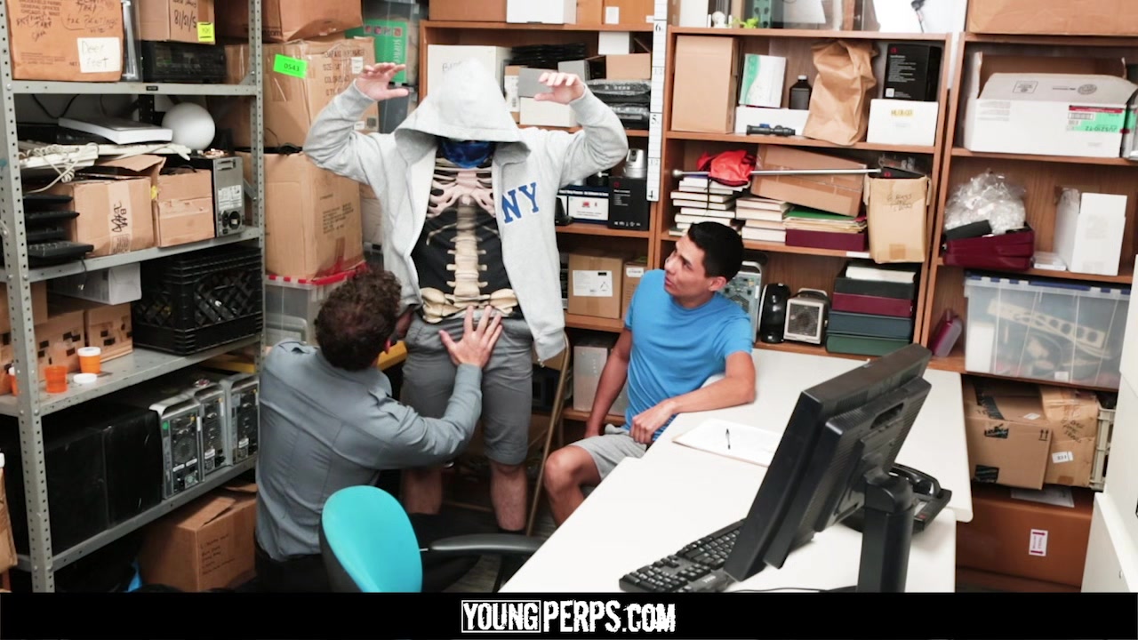 YoungPerps - Masked Perp gets fucked raw in tag team