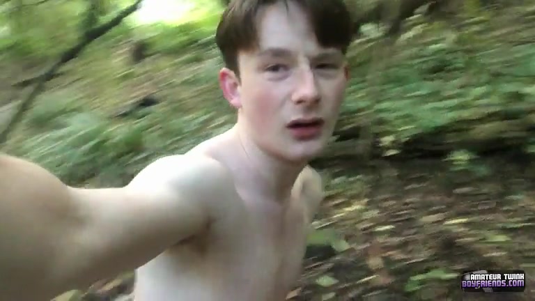 A Cum Eating Boy In The Woods! - Andy Companion - TXXXMStudios
