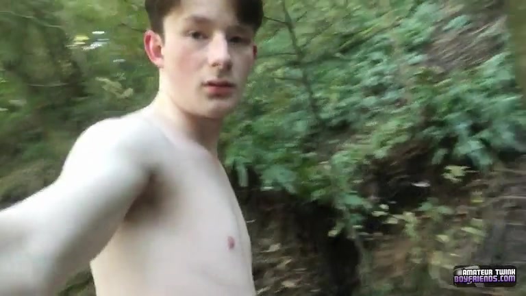 A Cum Eating Boy In The Woods! - Andy Companion - TXXXMStudios