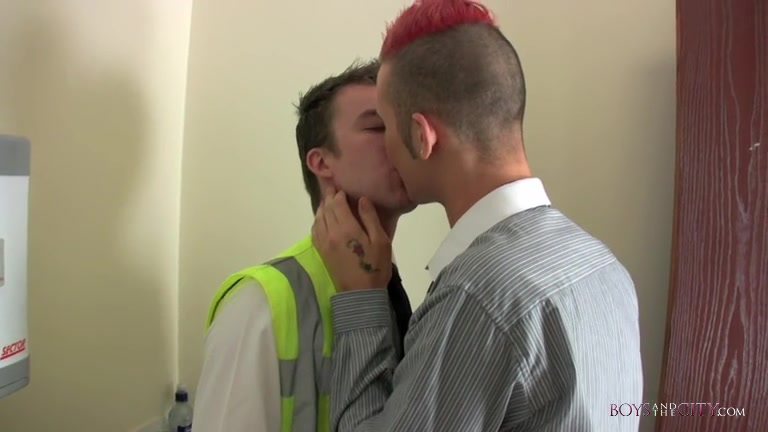 Hard Working Lads Fuck In The Office - Jamie Rae & Nick Hill - TXXXMStudios