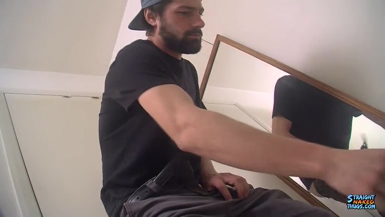 Squirting Straight Cock Cream - Mickey Waters - StraightNakedThugs