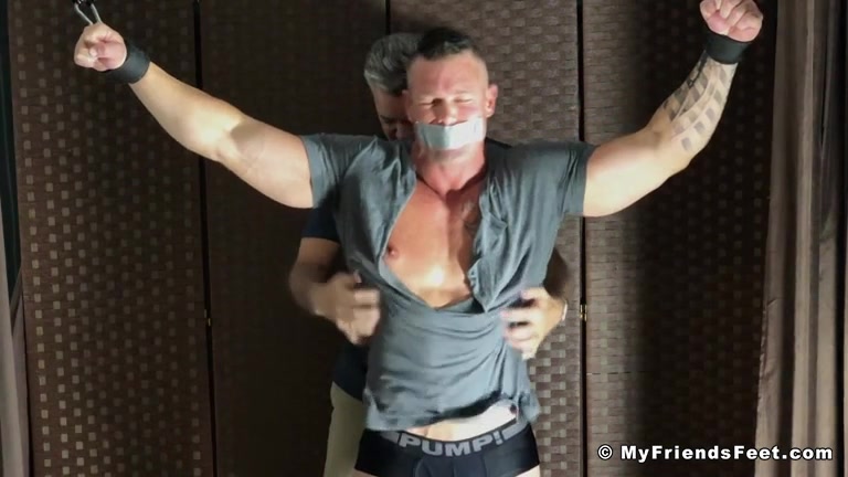 Joey Tickled By Intruder - Joey - MyFriendsFeet