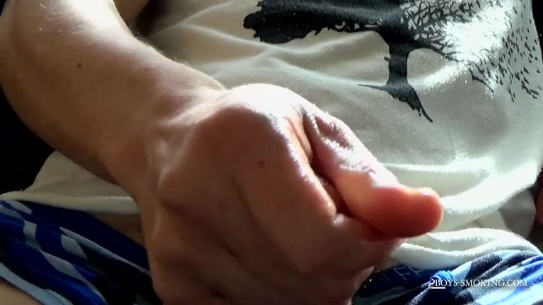 Chilling Out With Smoking Stroker Jack - Jack Diamond - Boys-Smoking