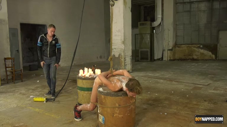 A Painful Experience For Ariel! - Ariel Black & Ashton Bradley - Boynapped