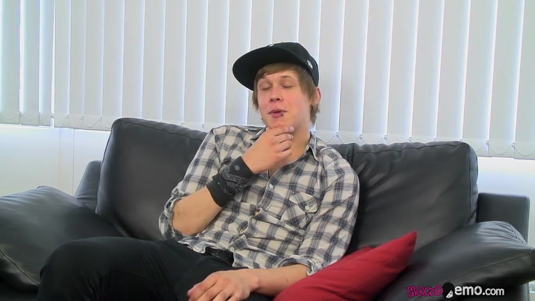 Straight Emo Nick Blasts Out Some Hot Goo! - Nick St James