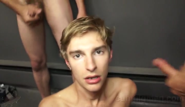 Derreck Lynch swallows 6 guys - CumPigMen