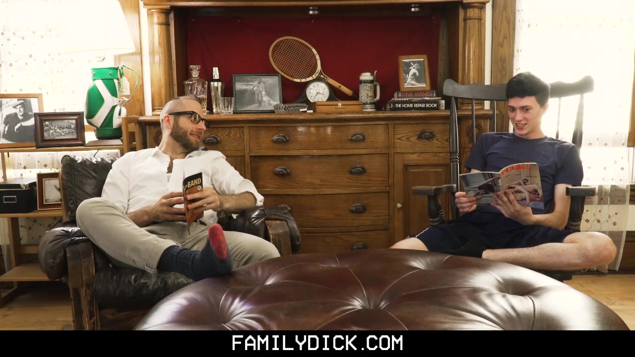 FamilyDick - Sweet older Step daddy pops virgin boy’s cherry