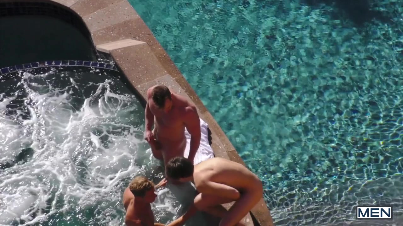 Blake Hunter & Justin Matthews & Will Braun in Poolside Cruising - MenNetwork