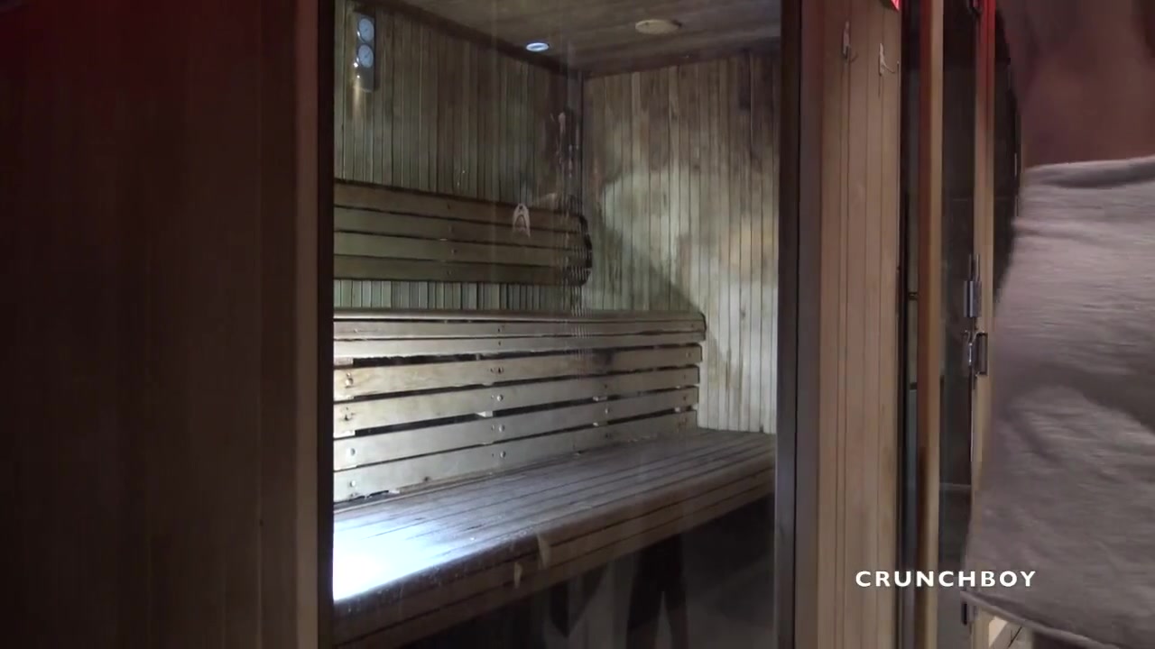 latino twink fucked by XXL cokc in sauna - CrunchBoy