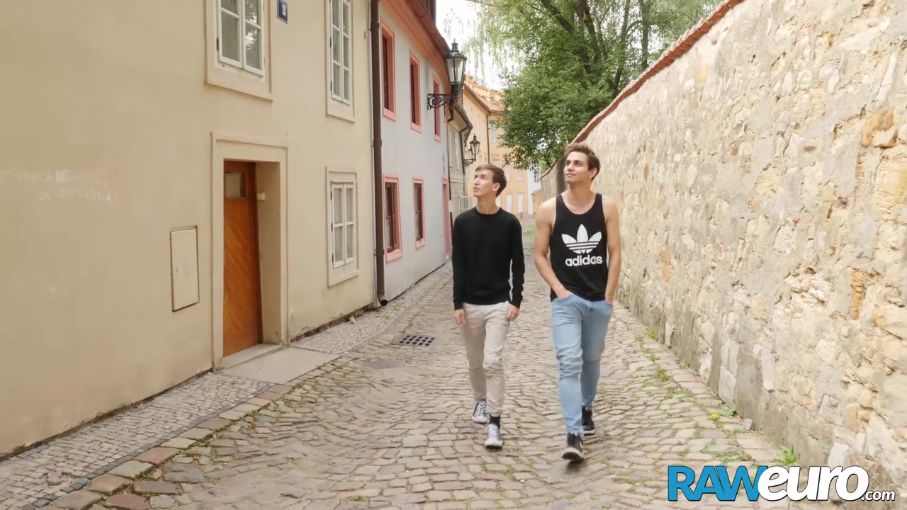 RAWEURO Barebacked Young Gay Begging For Cock And Cum