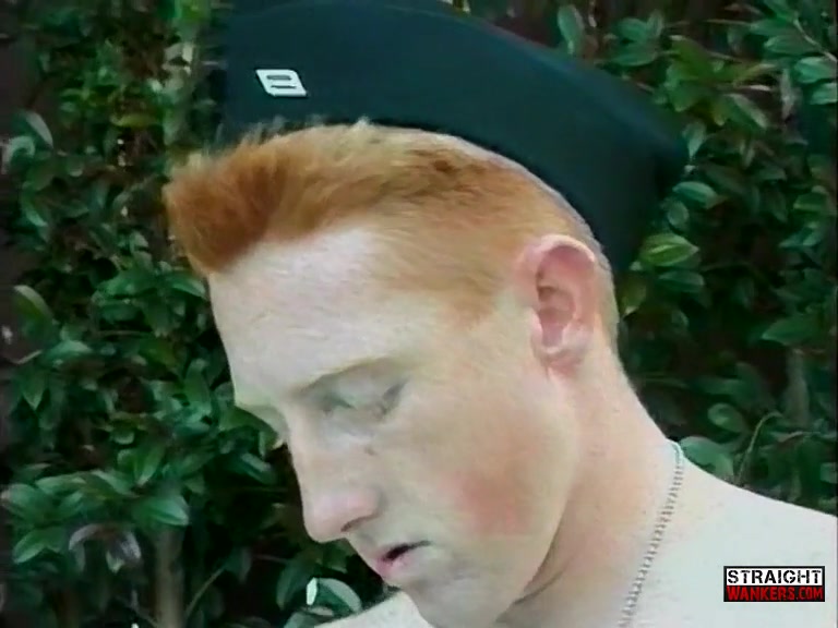 Redhead Brady Strokes His Big Cock - Brady