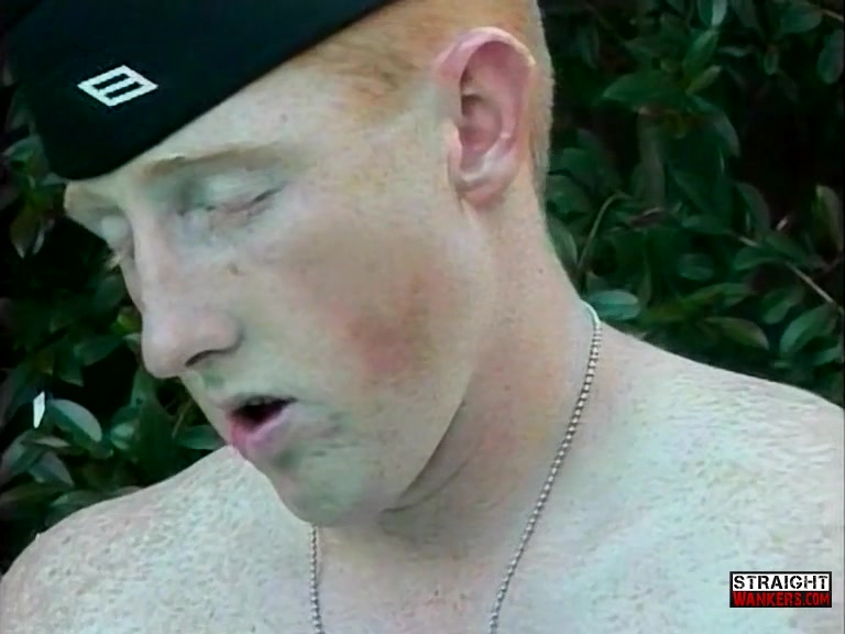 Redhead Brady Strokes His Big Cock - Brady