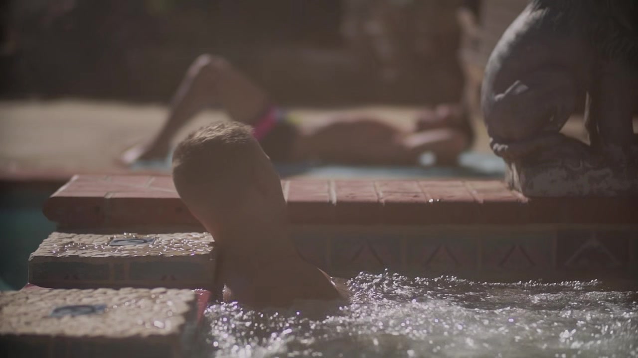 Hung Helix jock Corbin Colby fucks Tyler Hill RAW after messing around by the pool