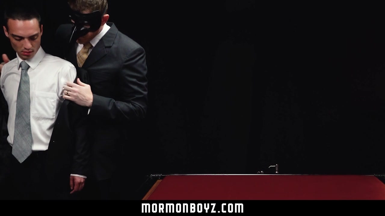 MormonBoyz - Masked Step daddy Barebacks teen 18+