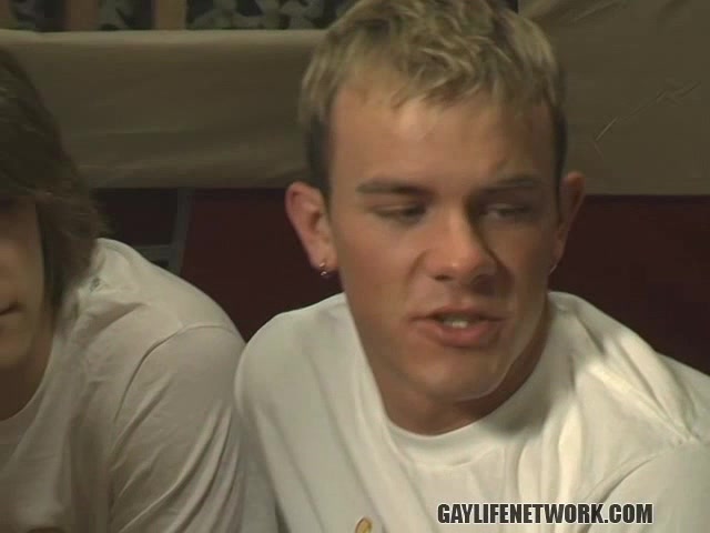 JJ Stone, Johnny Roark Sean Corwin - Threeway Suck Fest (in a Tent!) - BeddableBoys